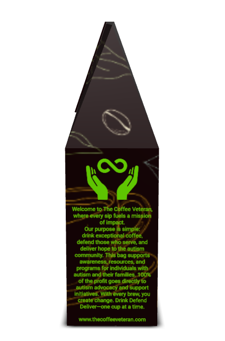 Bitterroot Dark Brew - Autism Awareness Special Edition (12oz) (Bean or Grounded)
